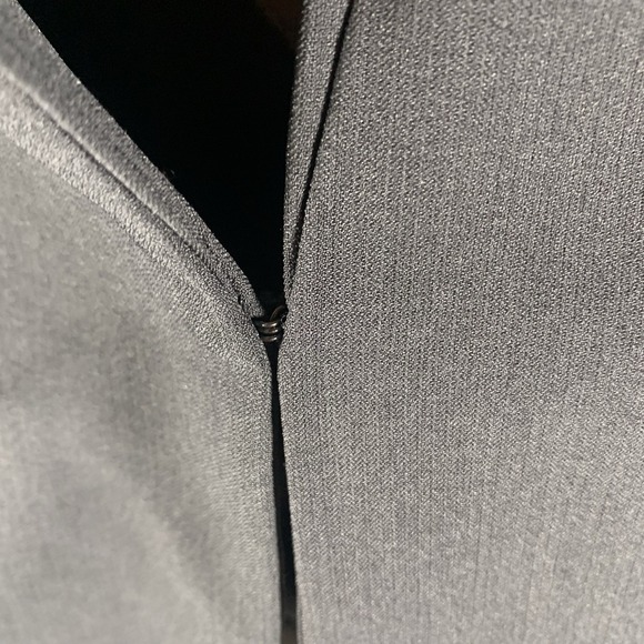 Le Suit Women's Blazer Jacket 12 Gray Notch Collar Career Office Formal NWT - Picture 7 of 10